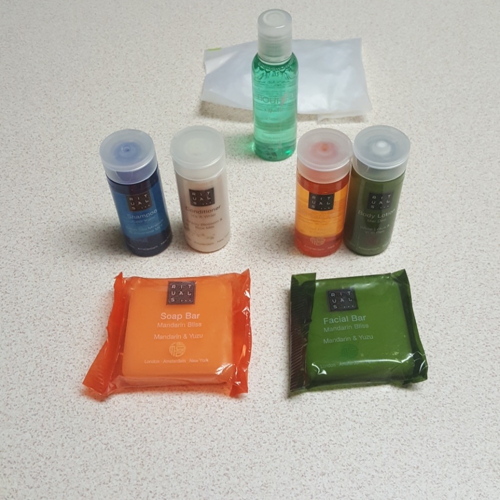 GWP- 8 pc Rituals travel toiletry set- FOR BUNDLES